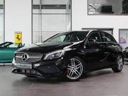 Schwarz Gebraucht 2018 Mercedes A180 AMG line Limousine | 17.300 € (Fairer Preis)