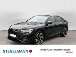 Mythosschwarz metallic Gebraucht 2023 Audi Q8 Sportback e-tron S-Line SUV | 65.810 € (Teuer)