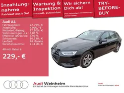 Brillantschwarz Gebraucht 2022 Audi A4 Business Kombi | 22.799 € (Guter Preis)