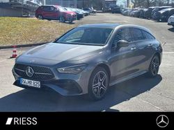Metalliclack mountaingrau Gebraucht 2025 Mercedes CLA250e Shooting Brake AMG Kombi | 41.650 € (Teuer)
