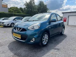 Blau Gebraucht 2015 Nissan Micra Acenta Kleinwagen | 5.990 € (Fairer Preis)