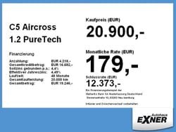 Weiß Gebraucht 2023 Citroën C5 Aircross PureTech SUV | 20.900 € (Guter Preis)