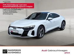 Weiß (ibisweiß) Gebraucht 2022 Audi e-tron GT quattro Comfort Limousine | 59.880 € (Guter Preis)