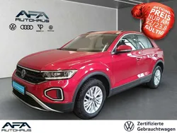 Rot Gebraucht 2022 VW T-Roc Life SUV | 19.679 € (Guter Preis)