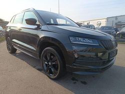 Cerna magic/black magic Gebraucht 2019 Skoda Karoq SportLine SUV | 16.999 € (Teuer)