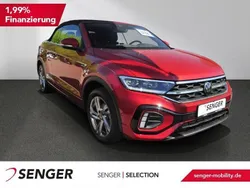Rot Gebraucht 2024 VW T-Roc Cabriolet R-line Cabrio | 32.780 € (Fairer Preis)