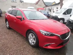 Rubinrot metallic Gebraucht 2015 Mazda 6 Sports-Line Kombi | 15.200 € (Etwas zu teuer)