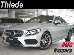 Iridiumsilber – metalliclack Gebraucht 2016 Mercedes C300 AMG line Coupé | 28.600 € (Superpreis)