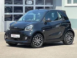 Nachtschwarz Gebraucht 2022 Smart ForTwo Electric Drive Prime Cabrio | 16.900 € (Fairer Preis)