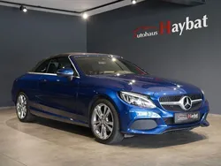 Blau Gebraucht 2017 Mercedes C200 Cabrio | 29.950 € (Fairer Preis)