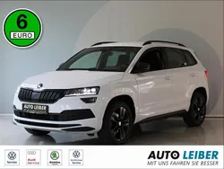 Weiss Gebraucht 2019 Skoda Karoq SportLine SUV | 23.990 € (Fairer Preis)