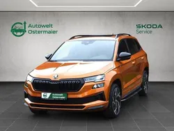 Orange Gebraucht 2022 Skoda Karoq SportLine SUV | 32.850 € (Etwas zu teuer)