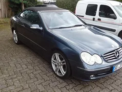 Iolith blue Gebraucht 2004 Mercedes CLK500 Avantgarde Cabrio | 12.980 € (Fairer Preis)