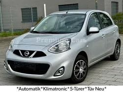 Brilliant silver Gebraucht 2015 Nissan Micra Acenta Kleinwagen | 7.790 € (Fairer Preis)
