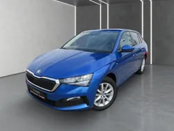 Raceblau metallic Gebraucht 2021 Skoda Scala Clever Kleinwagen | 16.880 € (Fairer Preis)