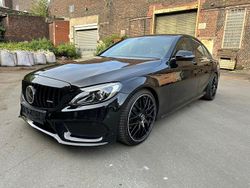 Schwarz Gebraucht 2016 Mercedes C200 AMG line Limousine | 21.000 € (Teuer)