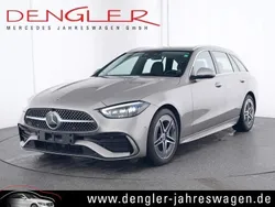 Mojavesilber metallic Gebraucht 2024 Mercedes C200 AMG Kombi | 39.490 € (Fairer Preis)