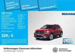 Rot Gebraucht 2024 VW T-Cross Goal SUV | 24.980 € (Fairer Preis)