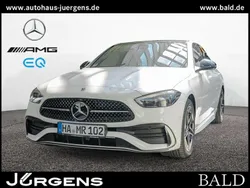 Weiß unilack polarweiß Gebraucht 2025 Mercedes C200 AMG Limousine | 49.290 € (Teuer)