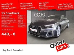 Daytonagrau perleffekt Gebraucht 2022 Audi S5 Sportback Ambiente Kleinwagen | 42.850 € (Superpreis)