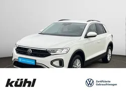 Pure white Gebraucht 2024 VW T-Roc Life SUV | 21.790 € (Guter Preis)