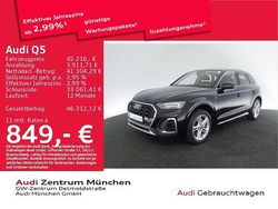 Mythosschwarz metallic Gebraucht 2023 Audi Q5 S-Line SUV | 45.216 € (Fairer Preis)