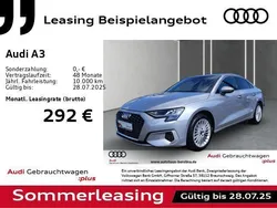 Florettsilber metallic Gebraucht 2024 Audi A3 Advanced Plus Limousine | 29.740 € (Fairer Preis)