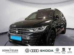 Schwarz Gebraucht 2022 VW Tiguan Allspace R-line SUV | 41.450 € (Fairer Preis)