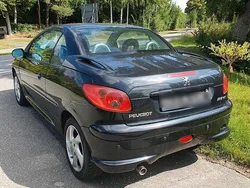 Schwarz Gebraucht 2004 Peugeot 206 CC Cabrio | 2.950 €