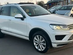Weiß Gebraucht 2016 VW Touareg Terrain Tech SUV | 15.990 € (Fairer Preis)