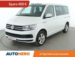 Oryxweiß perlmutteffekt Gebraucht 2018 VW T6 Comfortline Van | 39.280 € (Etwas zu teuer)