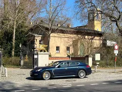 Blau Gebraucht 2013 Porsche Panamera Turbo Limousine | 48.999 €