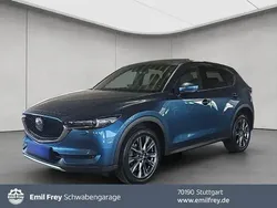 Blau Gebraucht 2021 Mazda CX-5 Sports-Line SUV | 26.980 € (Fairer Preis)