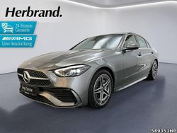 Metalliclack selenitgrau Gebraucht 2024 Mercedes C220 AMG Limousine | 40.990 € (Fairer Preis)