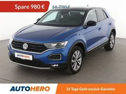 Blau Gebraucht 2018 VW T-Roc Style SUV | 15.610 € (Fairer Preis)