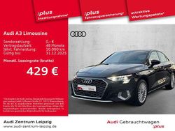 Schwarz Gebraucht 2024 Audi A3 Sport Limousine | 33.330 € (Superpreis)