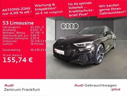 Mythosschwarz metallic/mythoss Gebraucht 2024 Audi S3 Ambiente Limousine | 43.450 € (Fairer Preis)