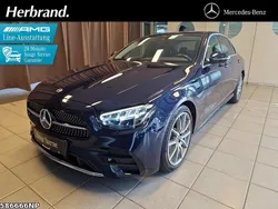 Cavansitblau metallic Gebraucht 2020 Mercedes E200 AMG line Limousine | 35.990 € (Etwas zu teuer)