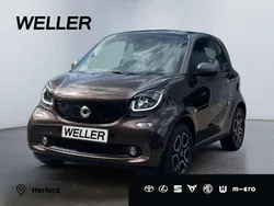 Graphite grey matt / autumn br Gebraucht 2019 Smart ForTwo Coupé Passion Coupé | 12.480 € (Fairer Preis)
