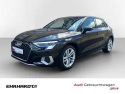 Schwarz Gebraucht 2023 Audi A3 Sportback Advanced Limousine | 23.290 € (Superpreis)