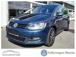 Blau Gebraucht 2016 VW Sharan Allstar Van / Kleinbus | 14.990 € (Fairer Preis)