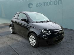 Schwarz Gebraucht 2021 Fiat 500e Action Limousine | 15.430 € (Etwas zu teuer)