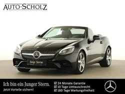 Metalliclack obsidianschwarz Gebraucht 2020 Mercedes SLC300 AMG Cabrio | 47.762 € (Etwas zu teuer)