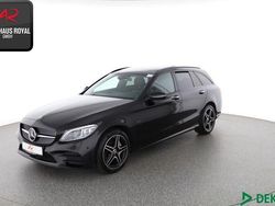 Schwarz (metallic) Gebraucht 2021 Mercedes C300e AMG Kombi | 26.880 € (Guter Preis)
