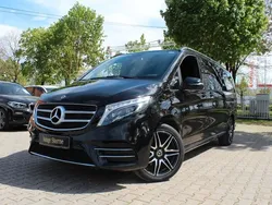 Obsidianschwarz Gebraucht 2018 Mercedes V250 AMG line Van / Kleinbus | 47.599 € (Etwas zu teuer)
