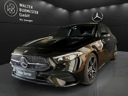 Unilack nachtschwarz Gebraucht 2024 Mercedes A200 AMG Limousine | 33.490 € (Fairer Preis)