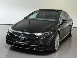 Schwarz Gebraucht 2022 Mercedes EQS350 Advanced Plus Limousine | 46.750 €