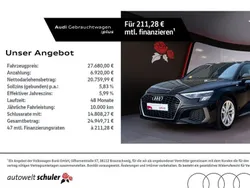 Mythosschwarz metallic Gebraucht 2022 Audi A3 Sportback S-Line Limousine | 26.690 € (Guter Preis)