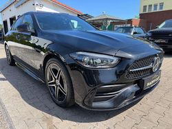 Schwarz Gebraucht 2023 Mercedes C200 AMG line Limousine | 37.800 € (Etwas zu teuer)