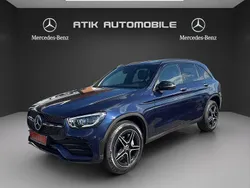 Cavansitblau (metallic) Gebraucht 2021 Mercedes GLC300e AMG SUV | 43.880 € (Etwas zu teuer)